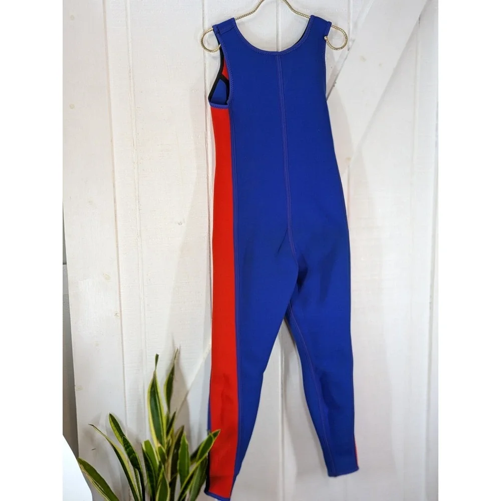 🌊Vintage White Stag 2-Piece Fully Reversible Wetsuit Jacket Set Long *PLS READ!